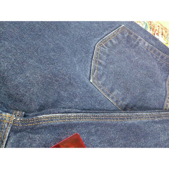 Tyndale FR Jeans Men's 44x29 (Tag 46x30) Dark Wide Leg FRMC 23CAL CAT2 NFPA2112 - Picture 8 of 12